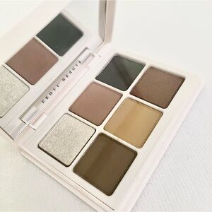 Fenty Beauty NIB Snap Shadows 6 Pan Eyeshadow Palette in Cadet (7)